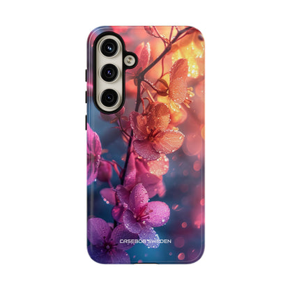 Pink Bloom Serenity - Tough Samsung S24 Phone Case