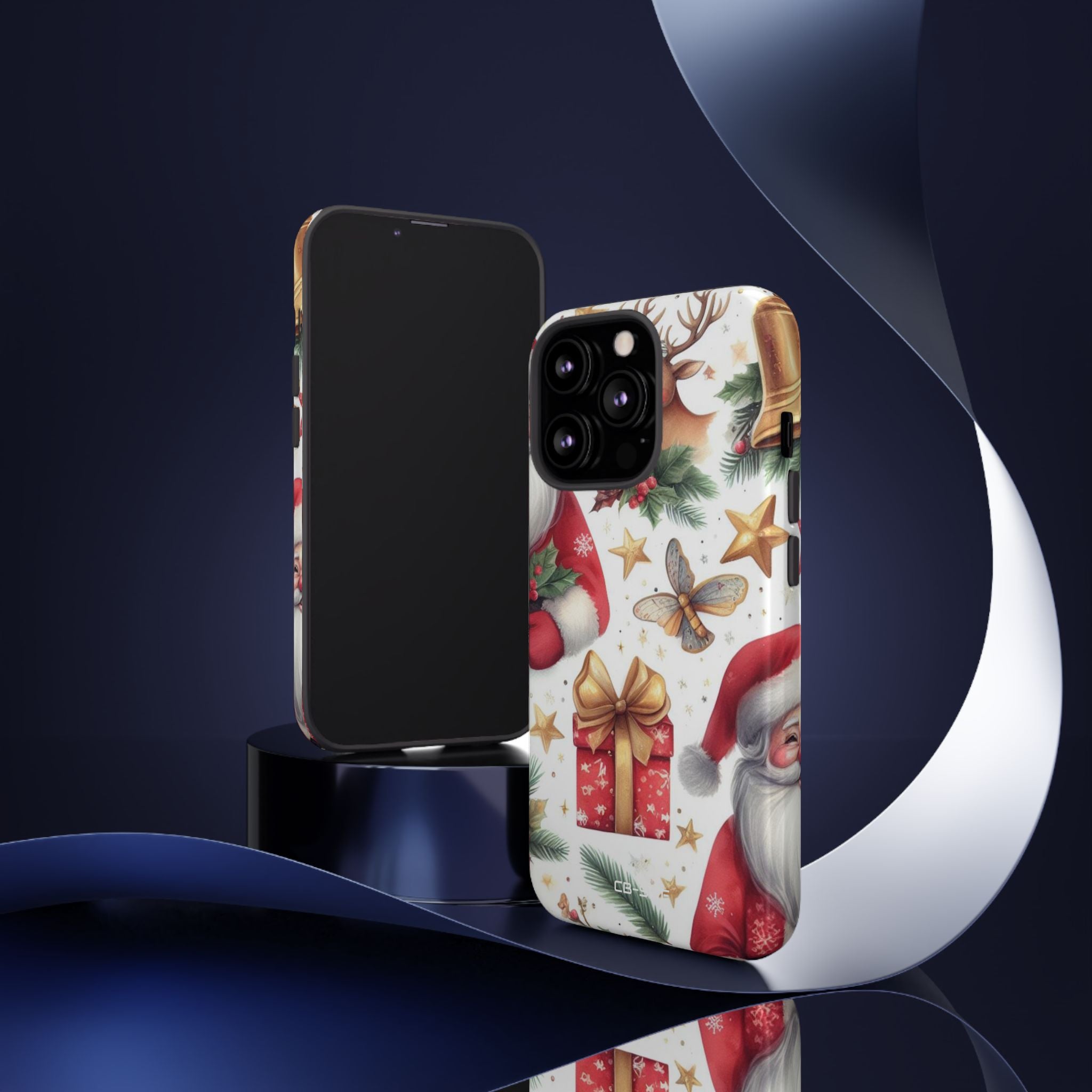 Joyful Santa Delivers - iPhone Case