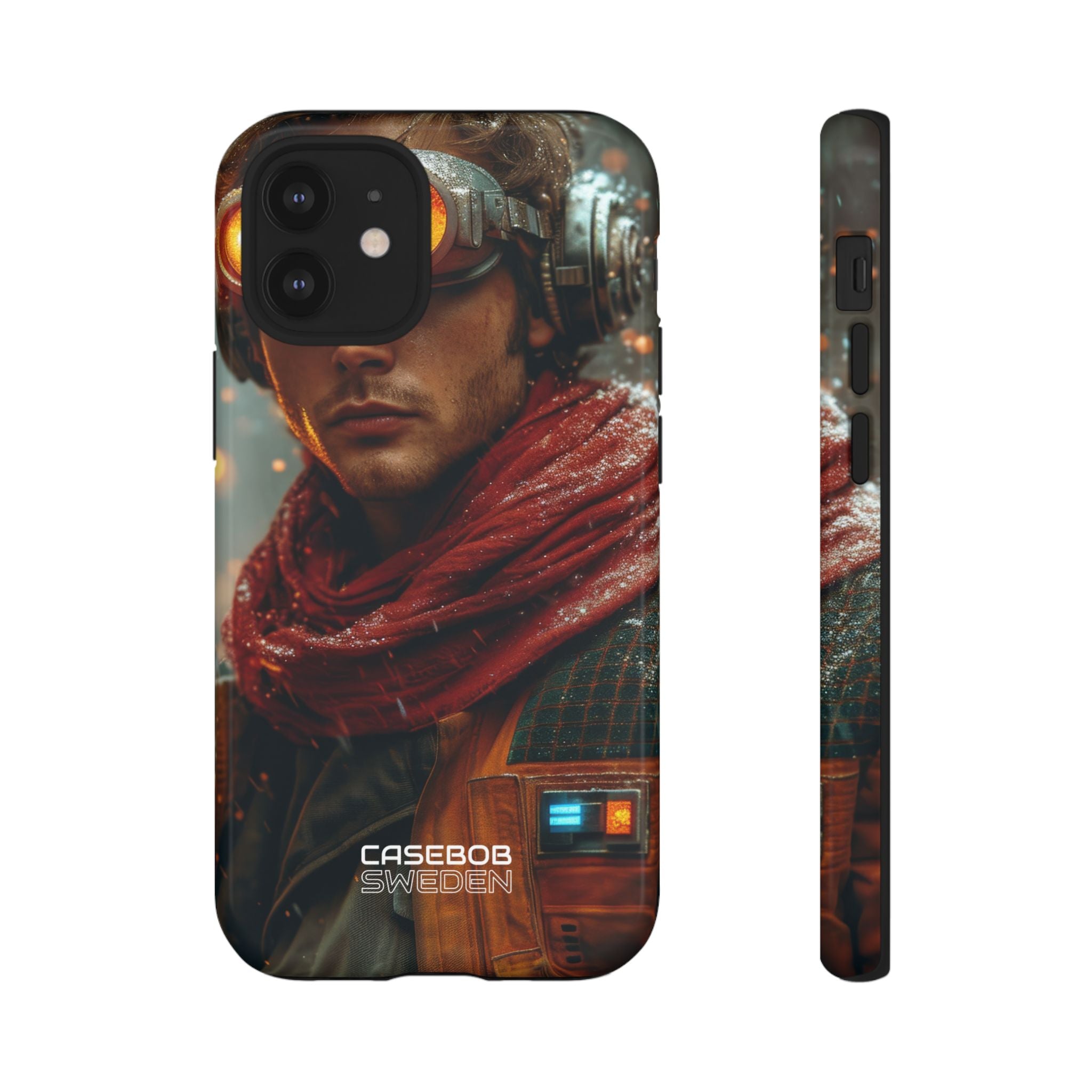 Futuristic Steampunk Explorer iPhone 12 - Tough