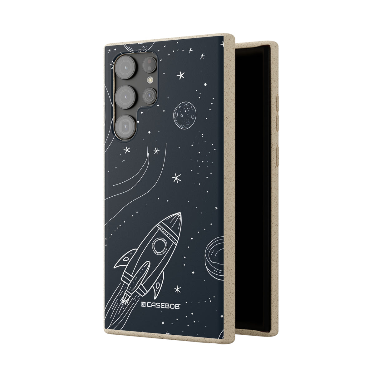 Cosmic Doodle Adventure | Biodegradable Phone Case