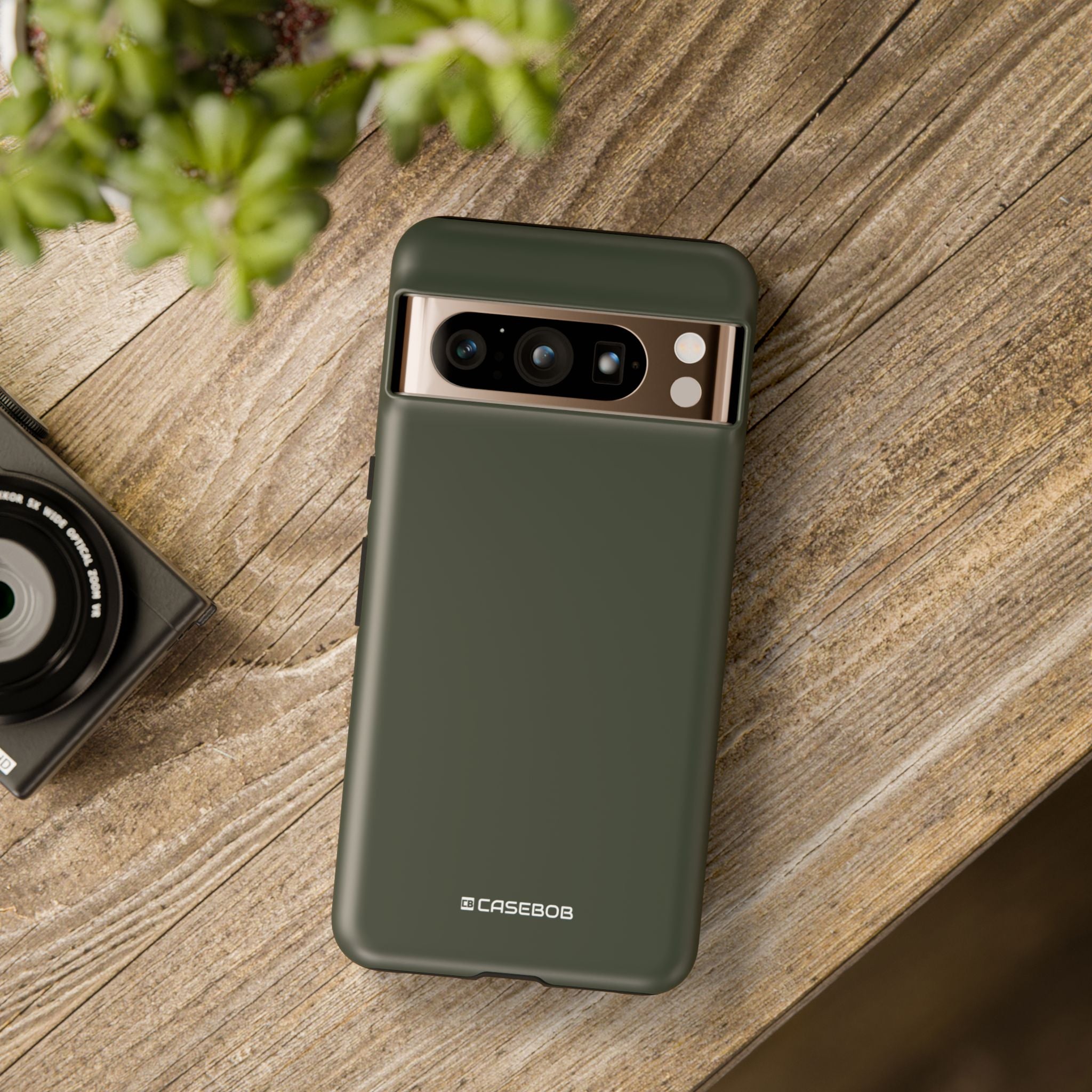 Deep Green Minimalism – für Google Pixel 8