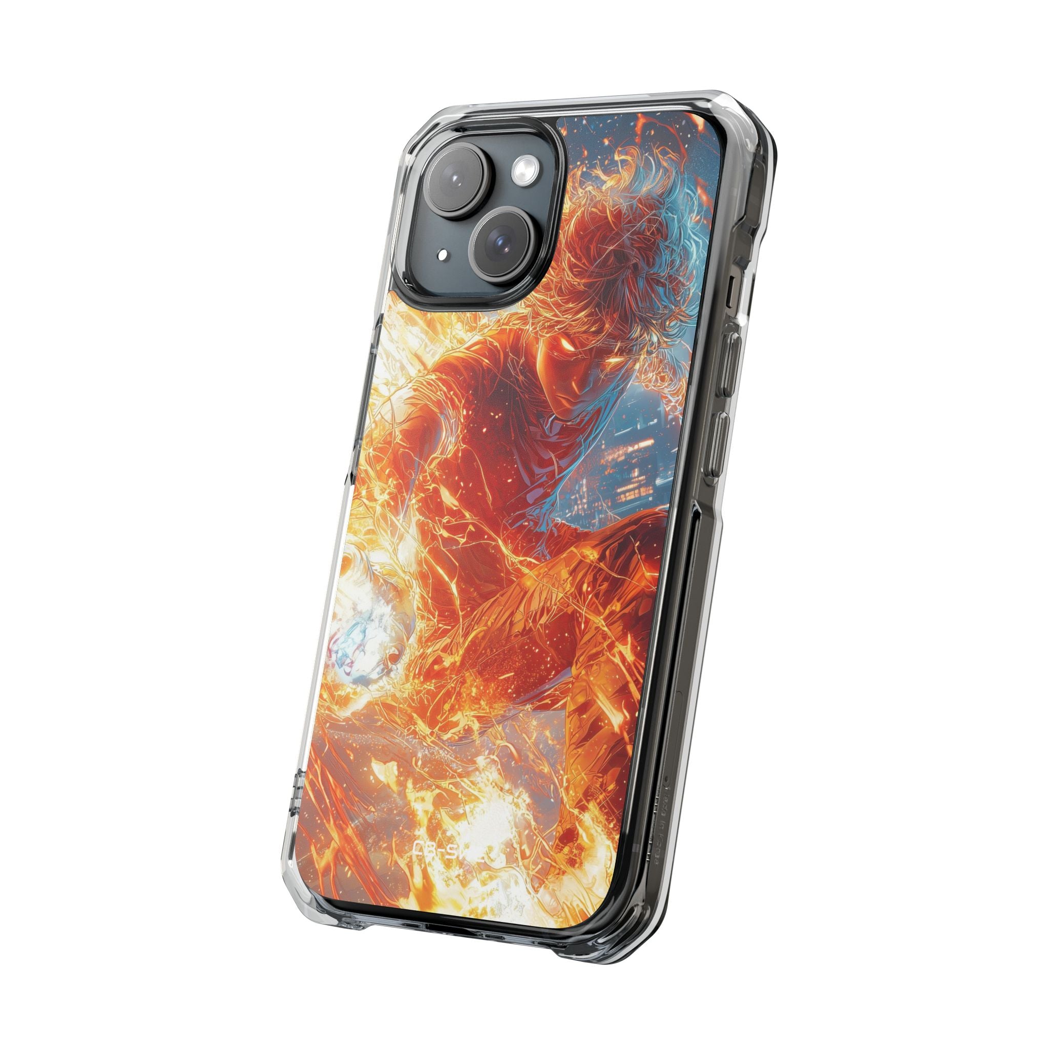 Flames Dance Wildly iPhone Case - Impact
