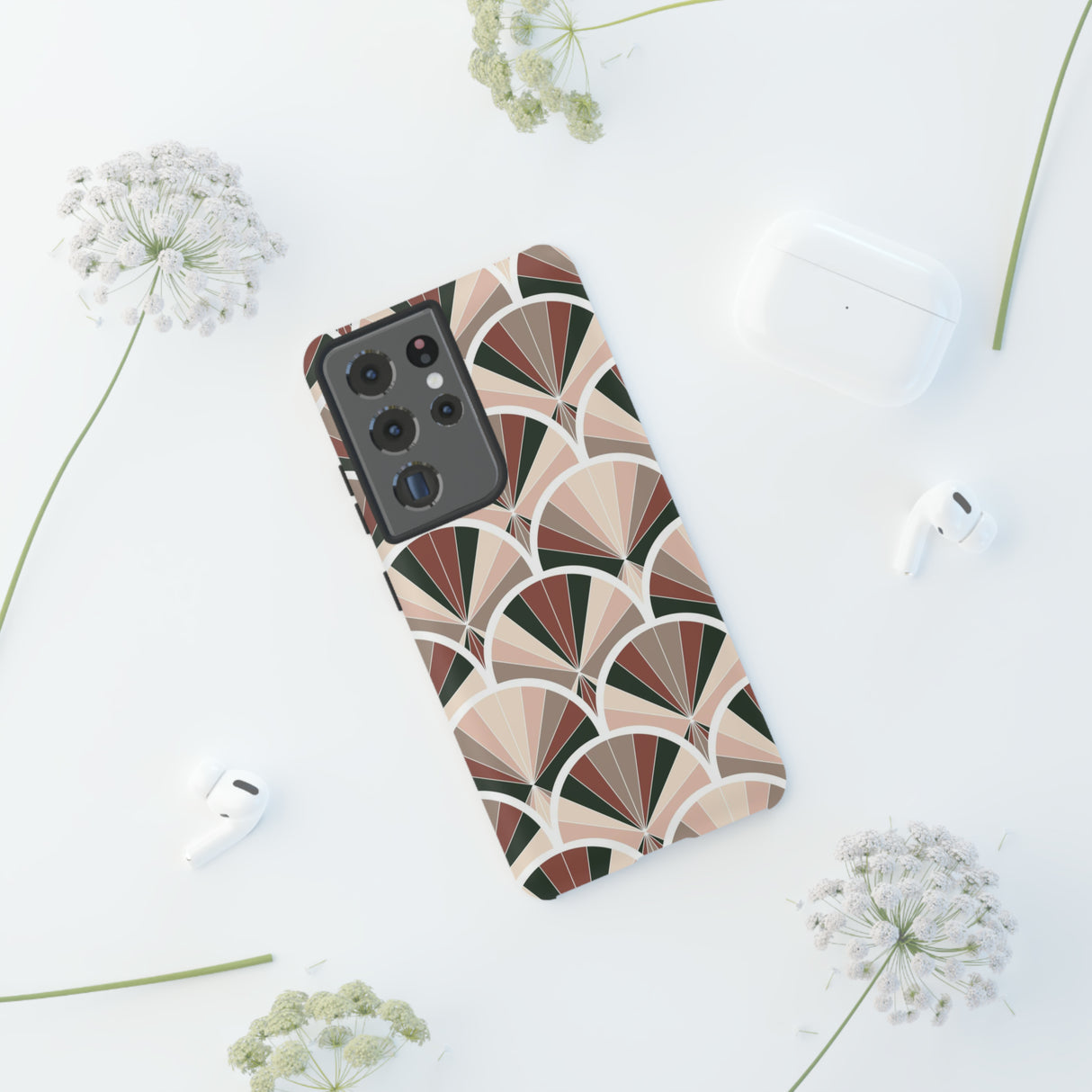 Brown Retro - Protective Phone Case