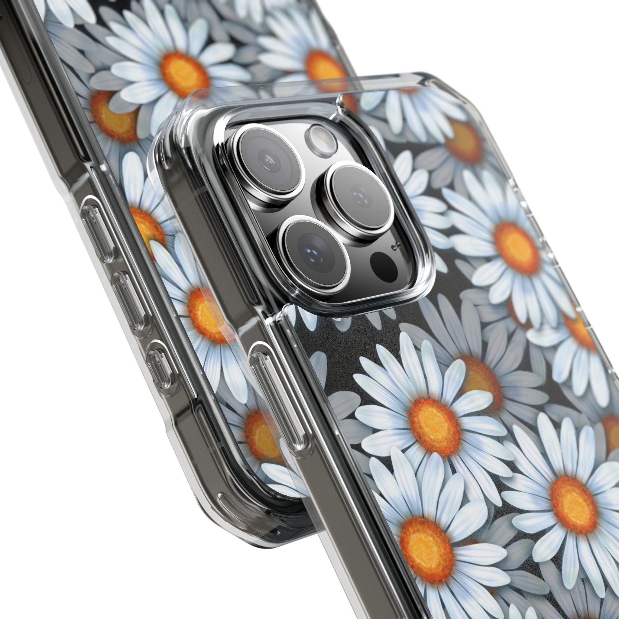 Daisies In Contrast iPhone Case - Impact