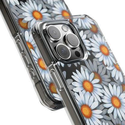 Daisies In Contrast iPhone Case - Impact