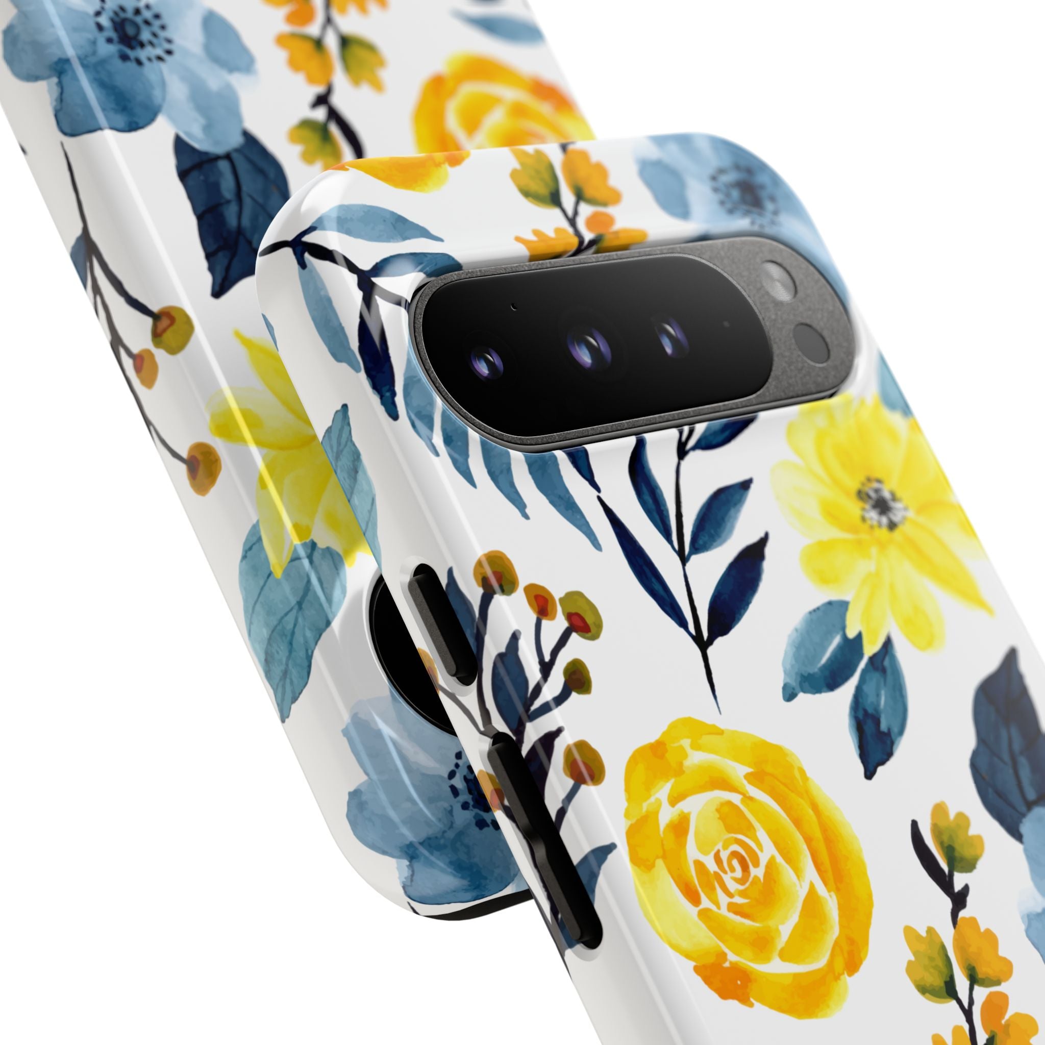 Golden Bloom Google Pixel 9 Pro XL Case - Tough
