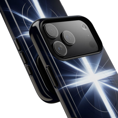 Glowing Crossburst iPhone 17 Pro Max Case - Tough+