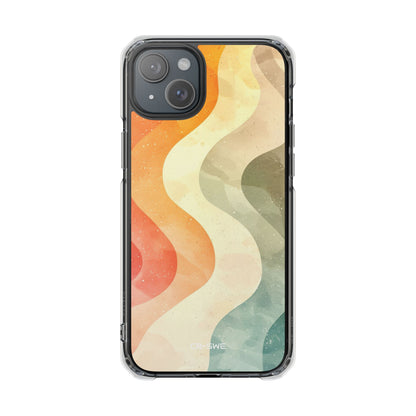 Flowing Waves Dance iPhone Case - Impact