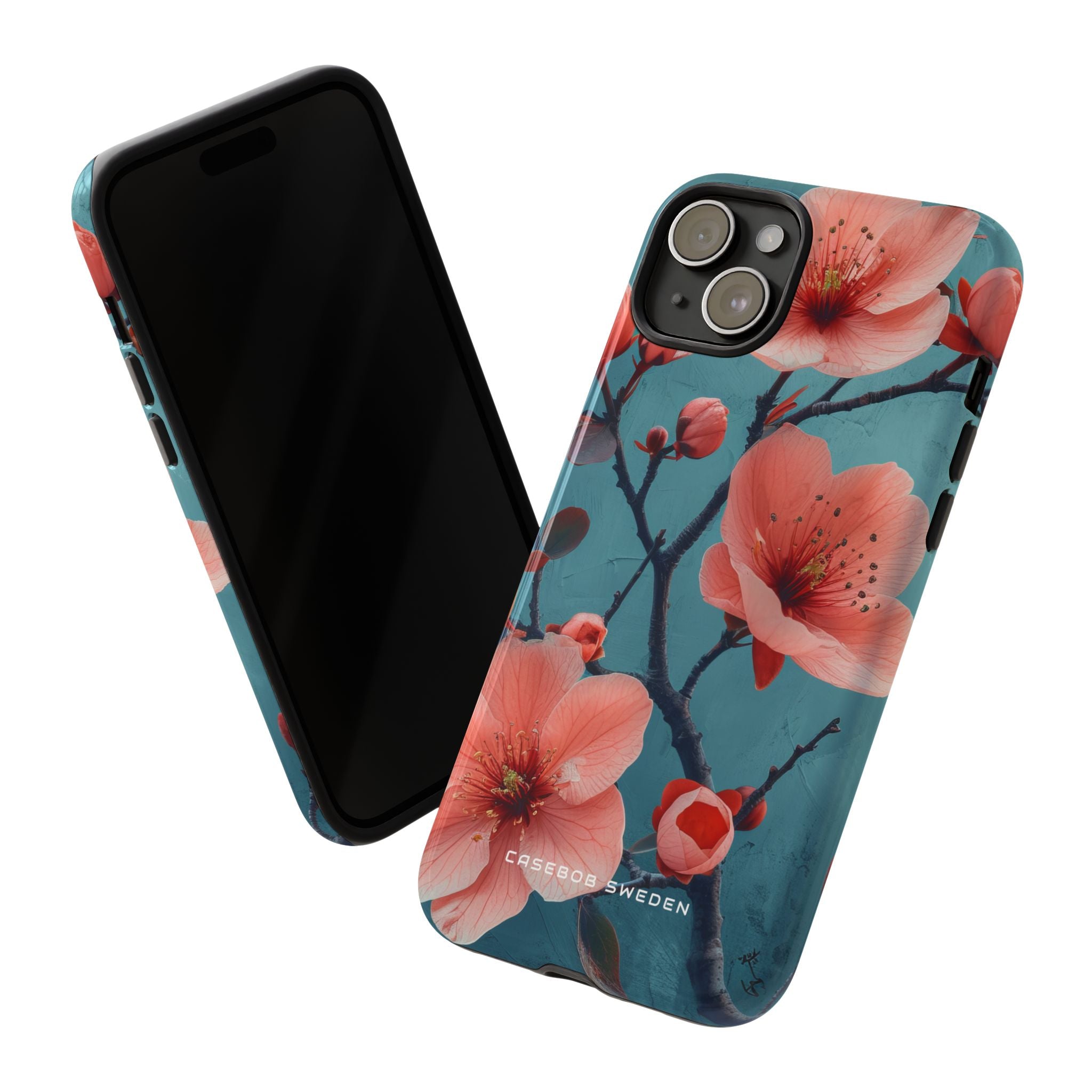 Floral Harmony Burst iPhone 15 - Tough Phone Case