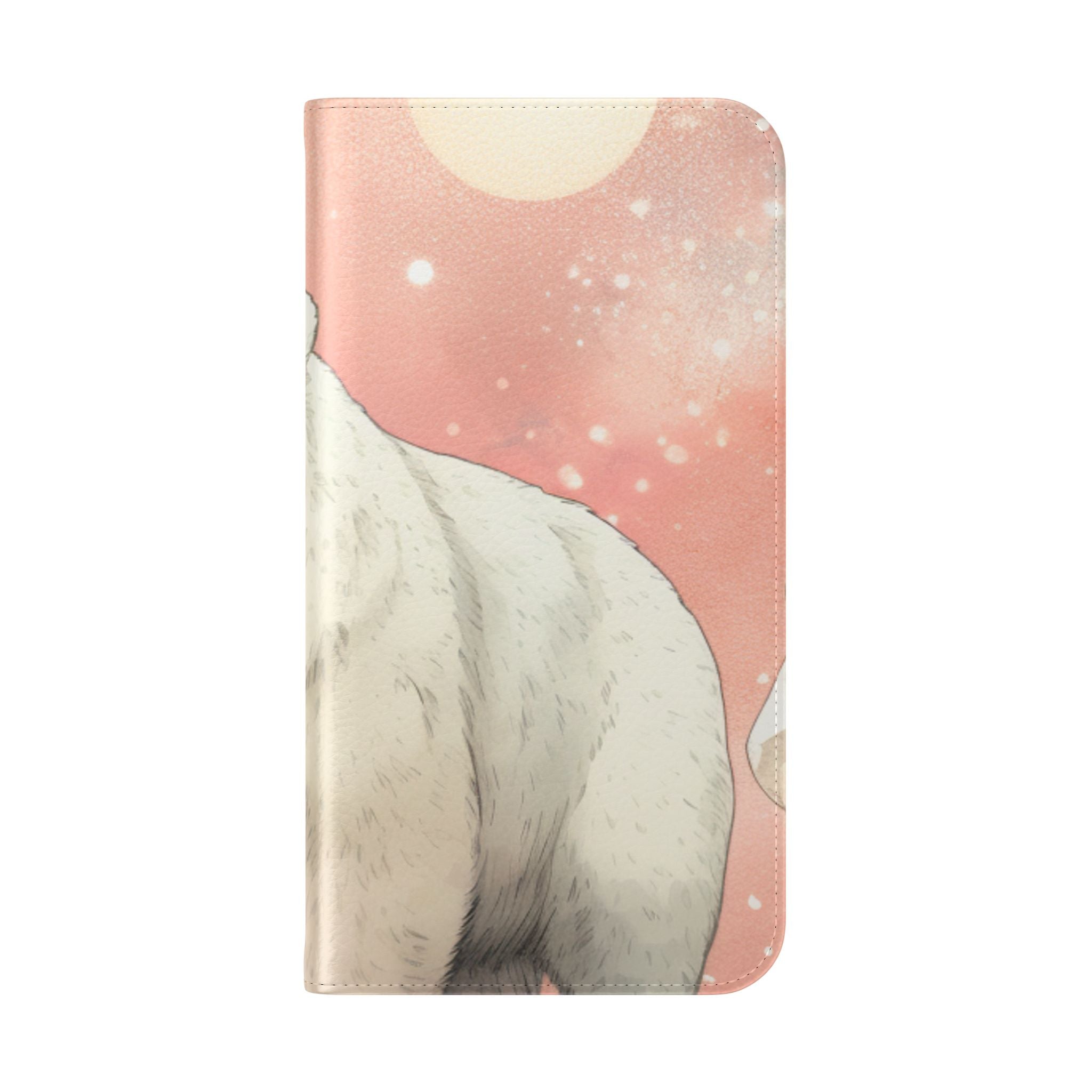 Polar Bear Nebula - iPhone 15 Pro Max Case - Wallet