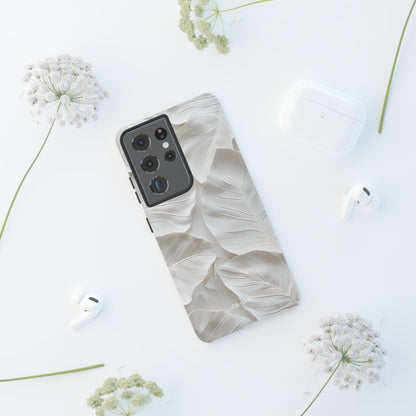 Elegant Leaf Relief - Samsung Case