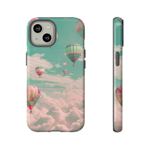 Skyward Balloons: Pastel Journey - Protective Phone Case