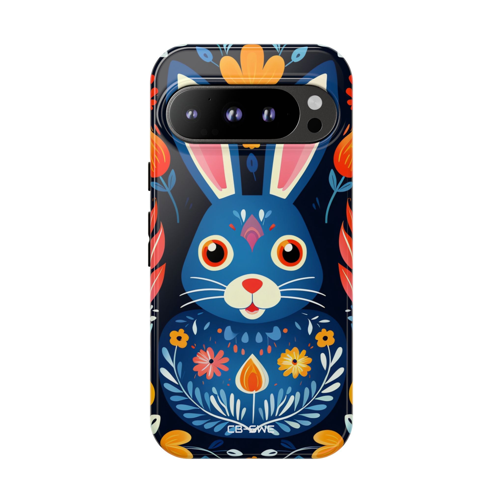 Bunny Jumps Joyfully - Google Pixel Case