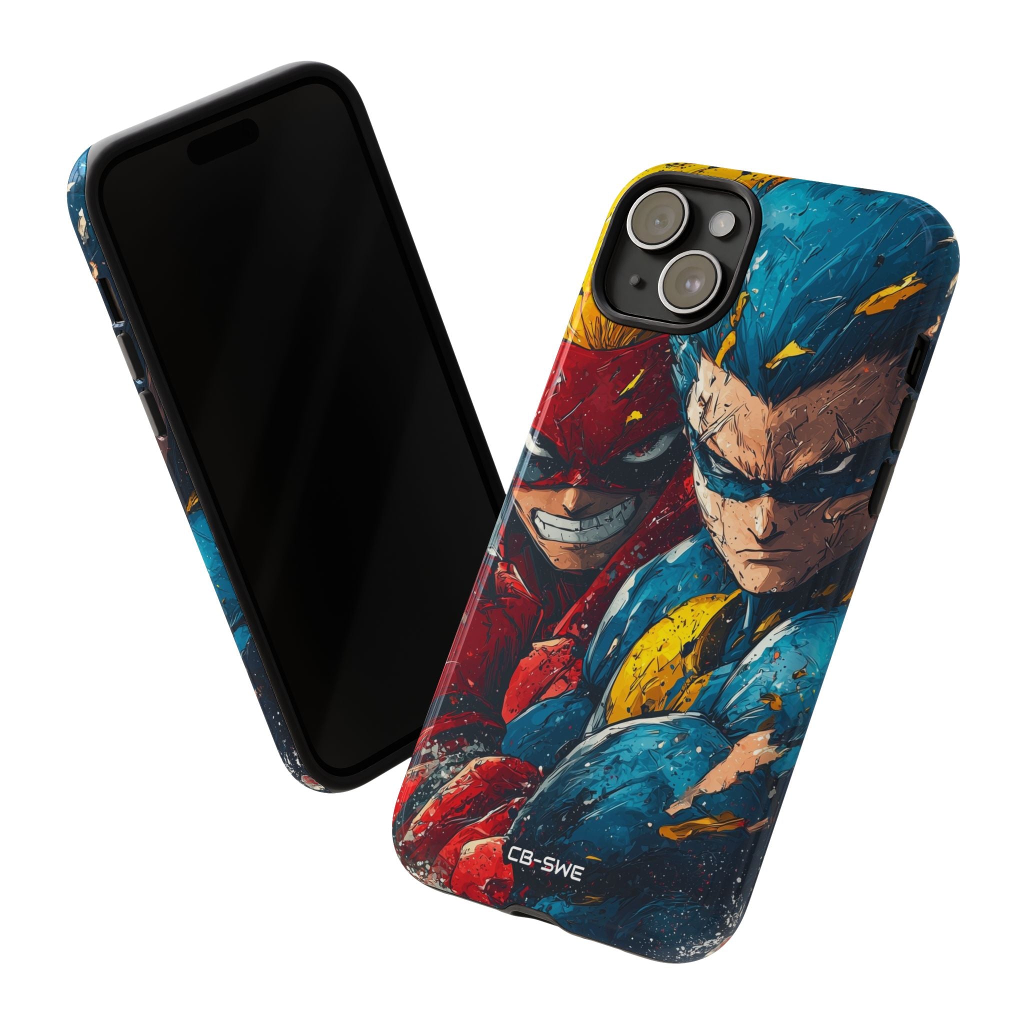Fierce Faces Clash - iPhone Case