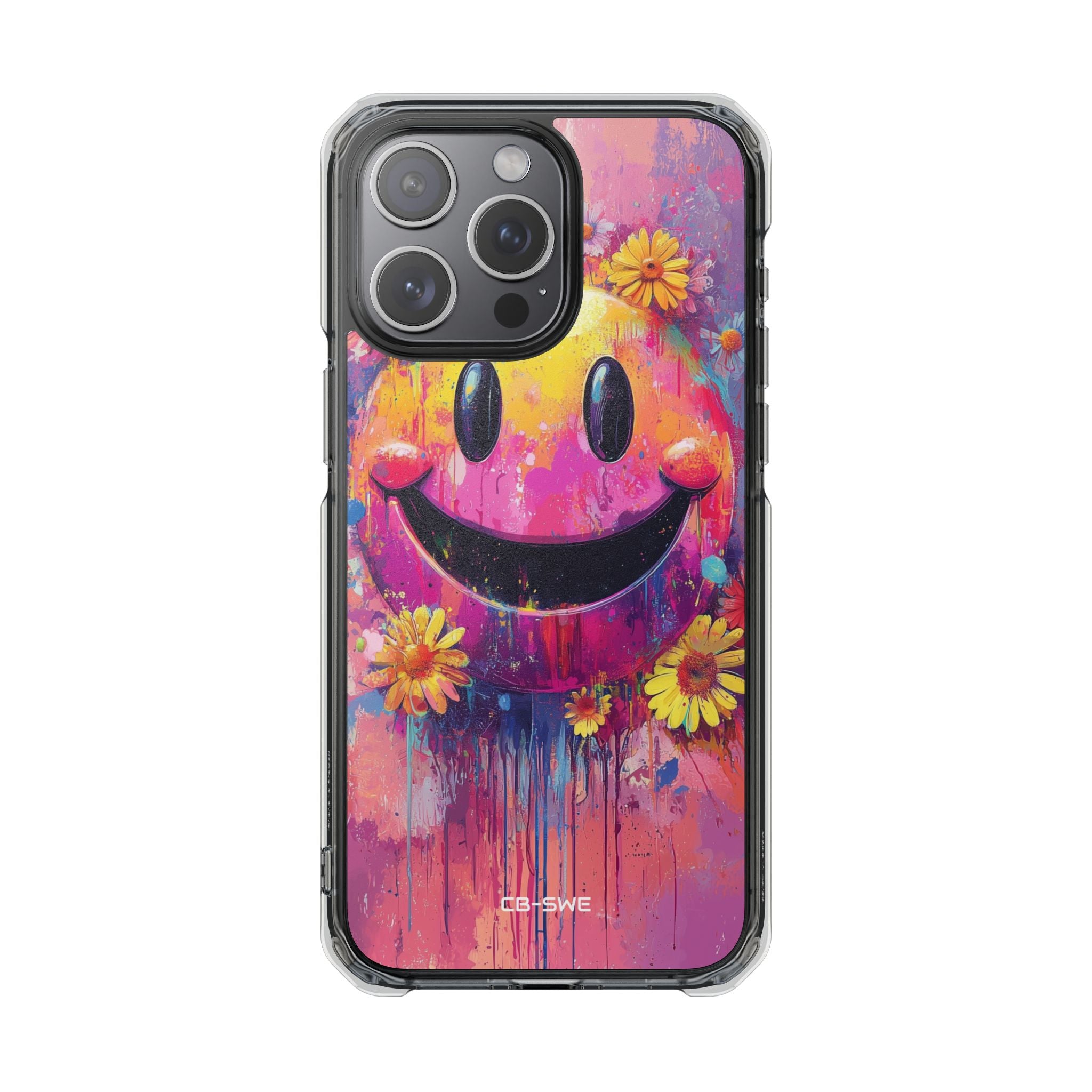 Joyful Smile Blooms iPhone Case - Impact