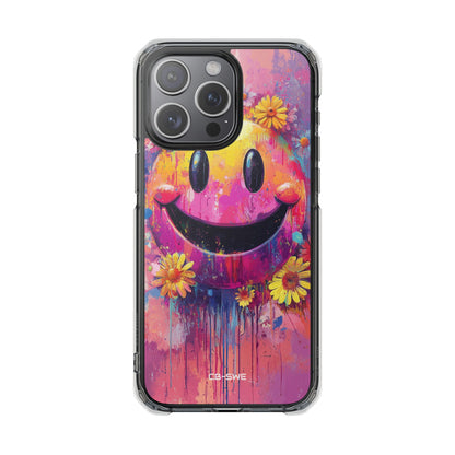 Joyful Smile Blooms iPhone Case - Impact