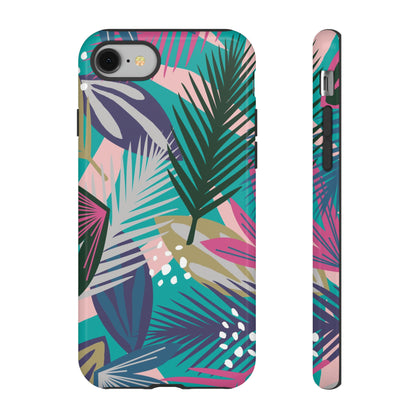 Tropical Leaf Loki - Protective Phone Case