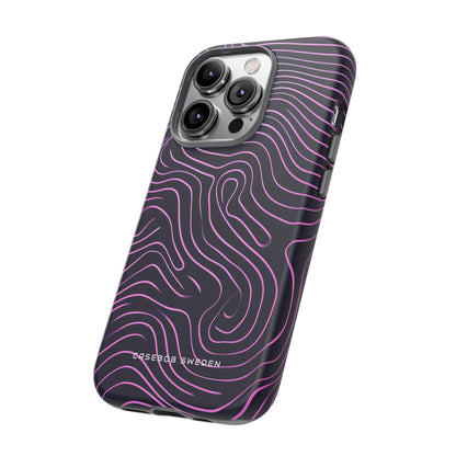 Contour Waveflow iPhone 14 - Tough Phone Case