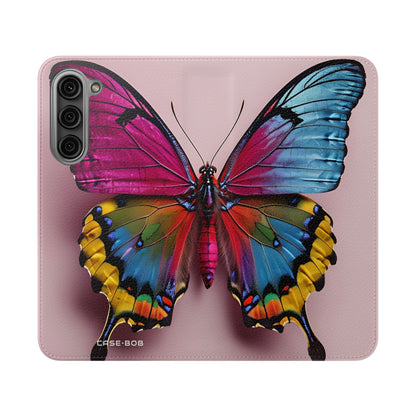 Vibrant Monarch - Samsung S23+ Kotelo - Lompakkotyyppinen