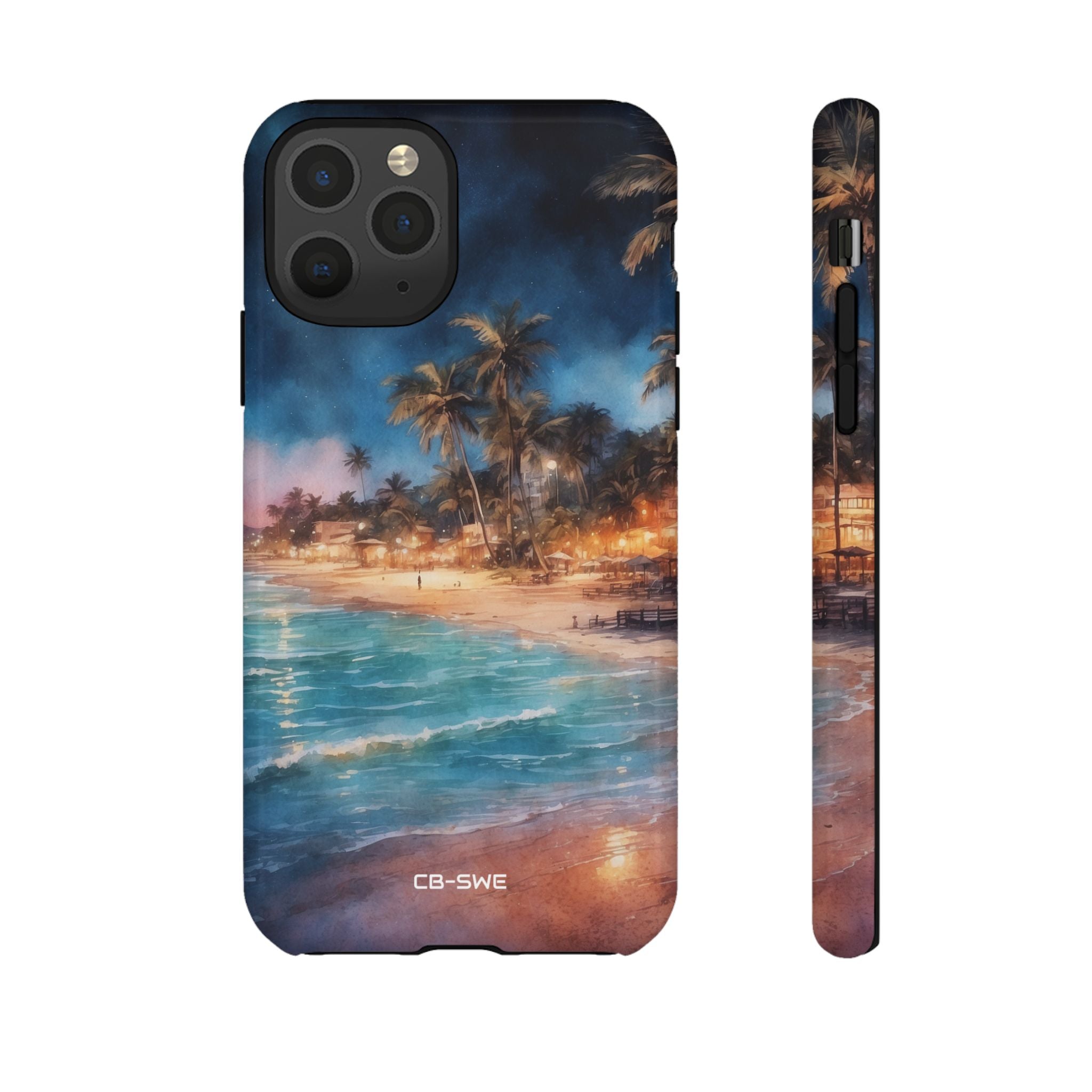 Moonlight Dances Water - iPhone Case