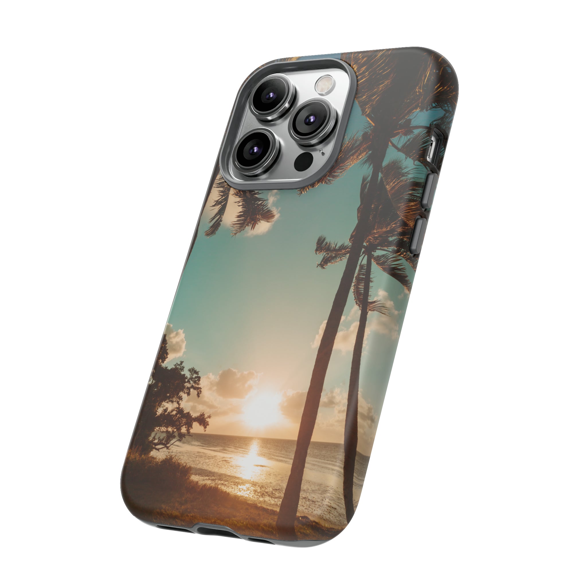 Sundown Palmtrees - Protective Phone Case