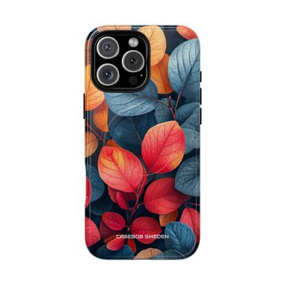 Vibrant Nature Leaves - Tough + MagSafe® iPhone 16 Phone Case