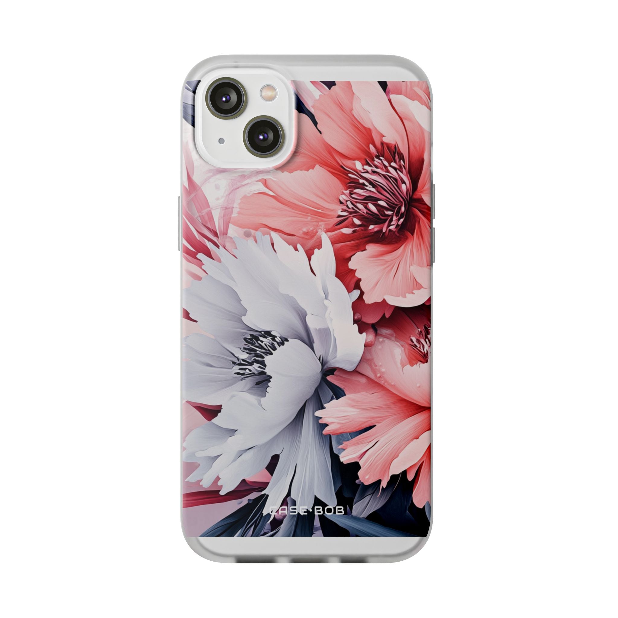 Coral Bloom iPhone 14 Plus Case - Soft