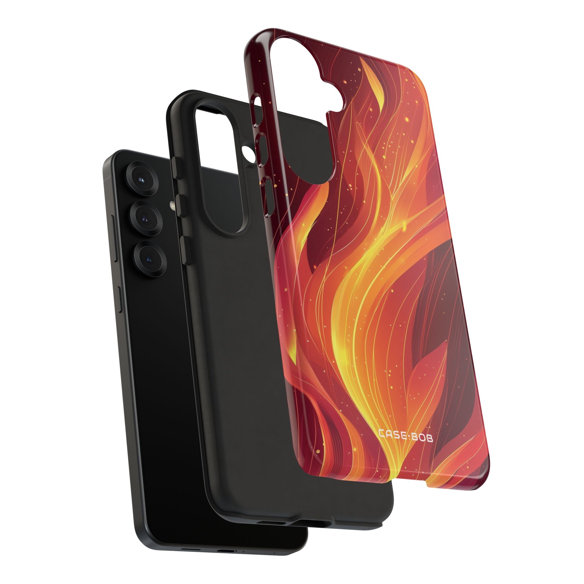 Flaming Flow Samsung S25 Plus Case - Tough
