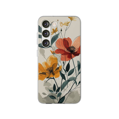 Elegant Floral Harmony Samsung S23 - Flexi Phone Case