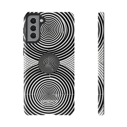 Monochrome Spiral Motion  Samsung S21 - Tough