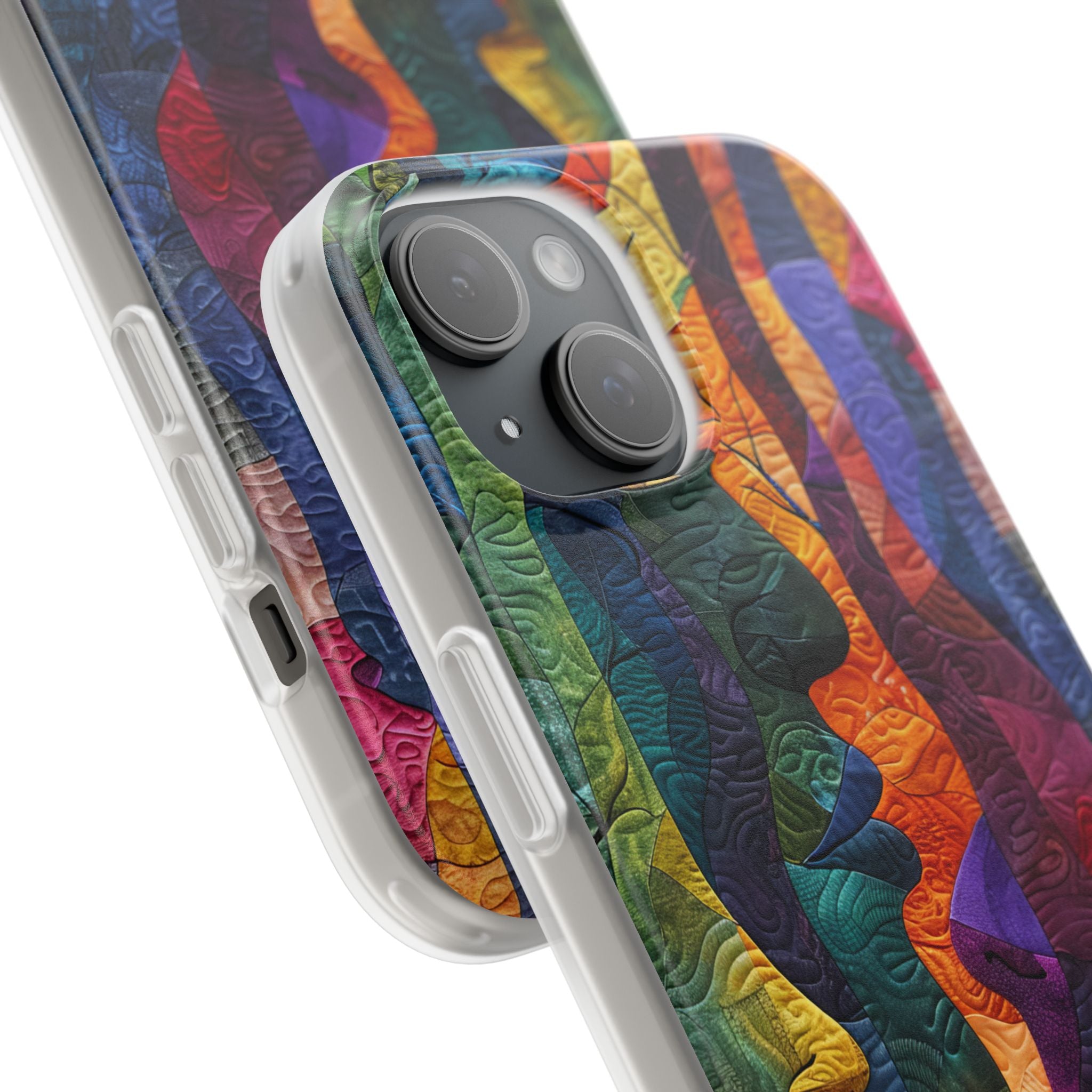 Interwoven Vibrance | Flexible Phone Case for iPhone