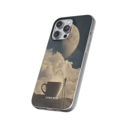 Moonlit Cup iPhone 14 Pro Max Case - Soft