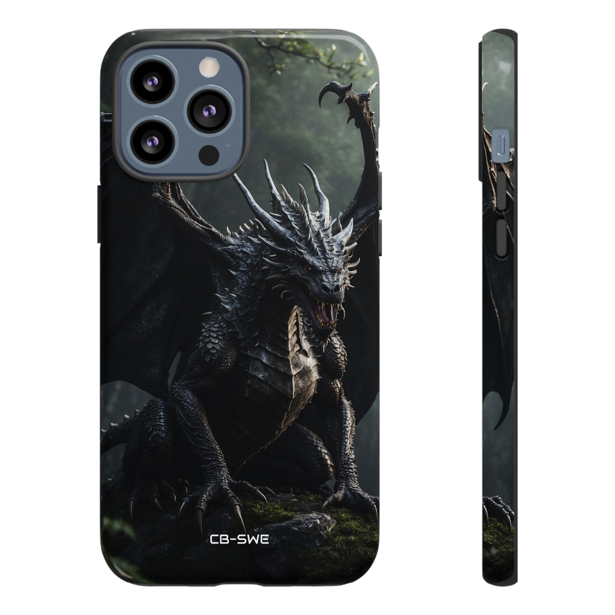 Dragon Emerges Mist - iPhone Case
