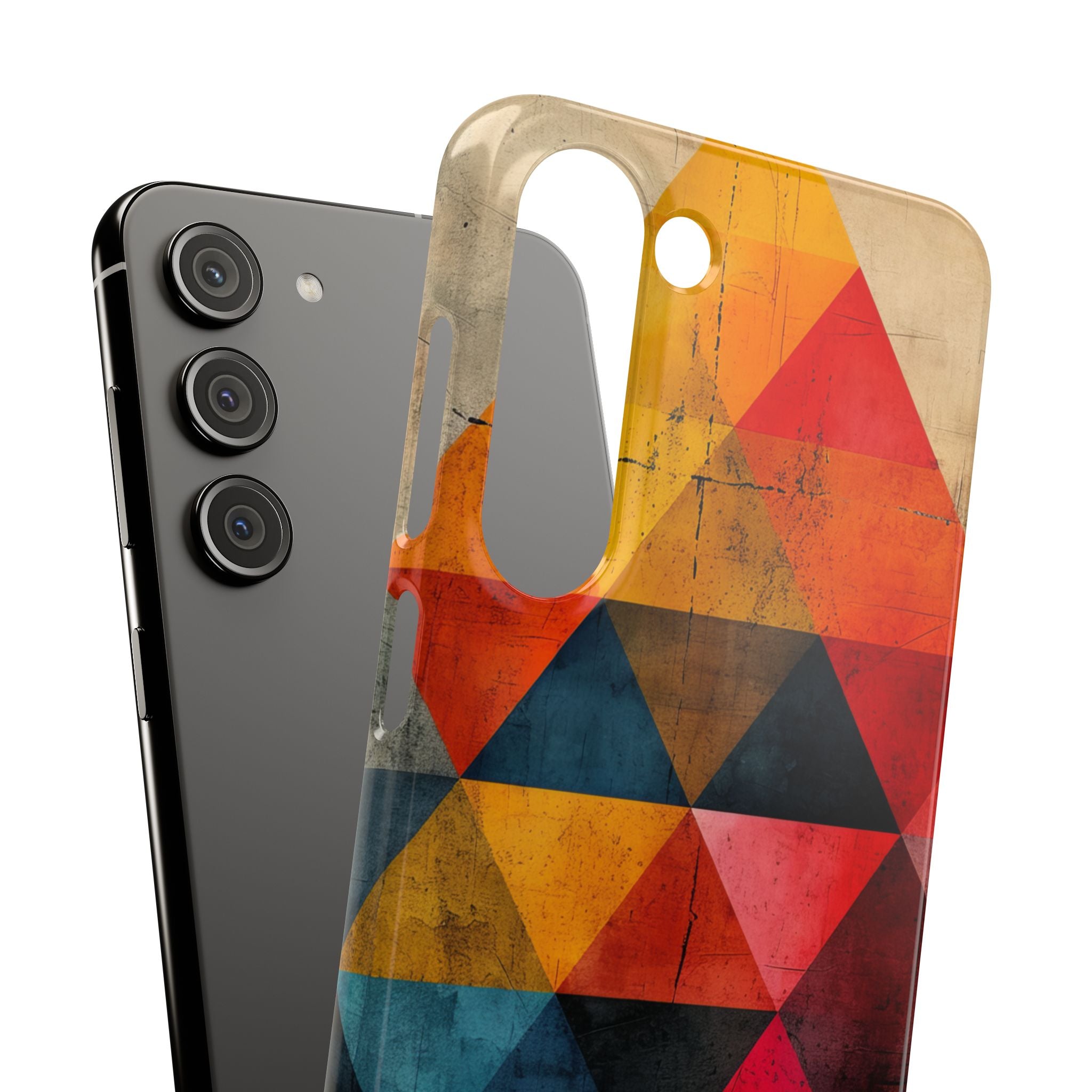 Geometric Energy - Slim Samsung S23 Phone Case