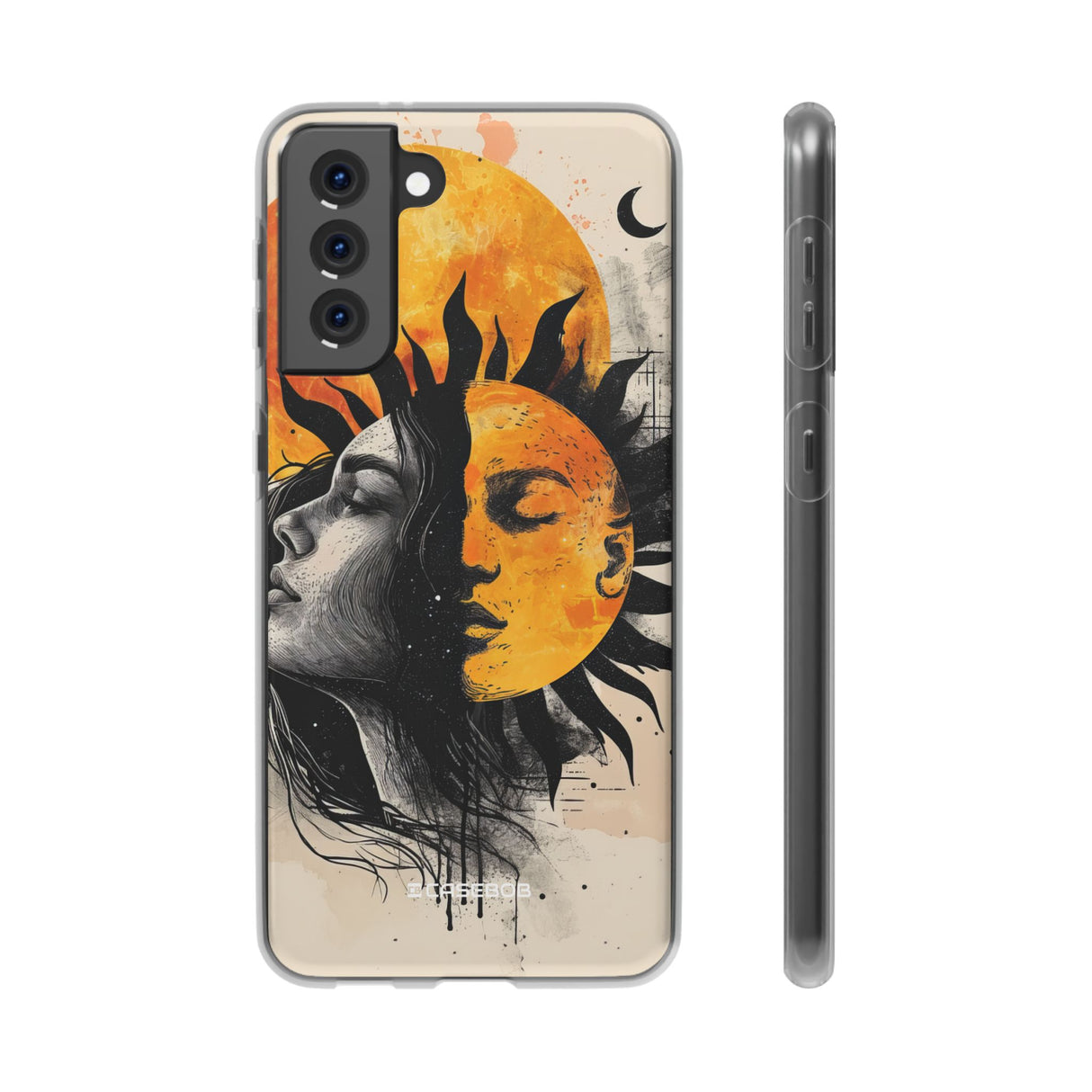 Sunlit Duality | Flexible Phone Case for Samsung Galaxy