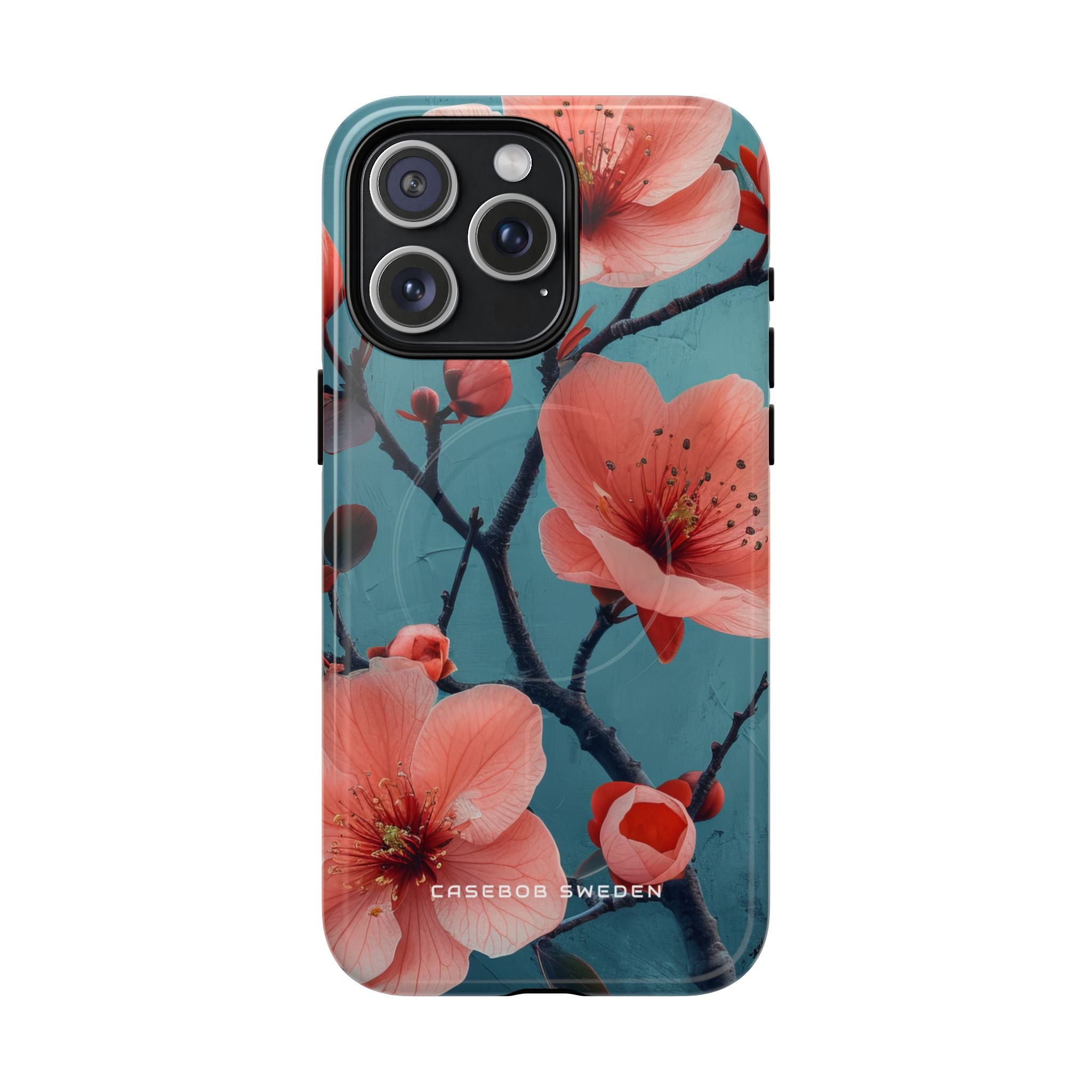 Floral Harmony Burst iPhone 15 | Tough+ Phone Case