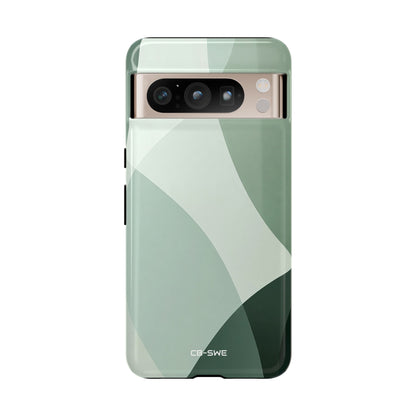 Flowing Green Harmony - Google Pixel Case