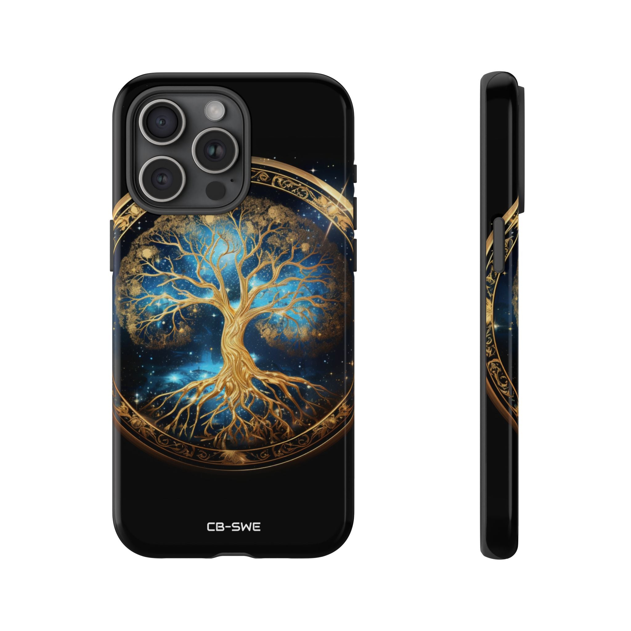 Cosmic Tree Radiance - iPhone Case