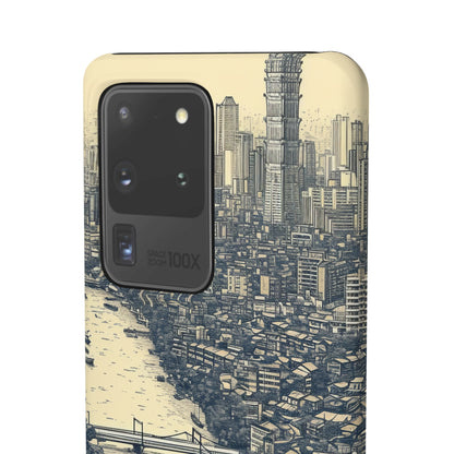 Nostalgic Metropolis | Slim Phone Case for Samsung