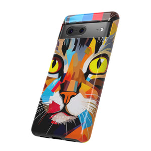 Abstract Kitty Palette - Protective Phone Case