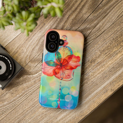 Ethereal Glass Flower iPhone 16 - Tough Phone Case