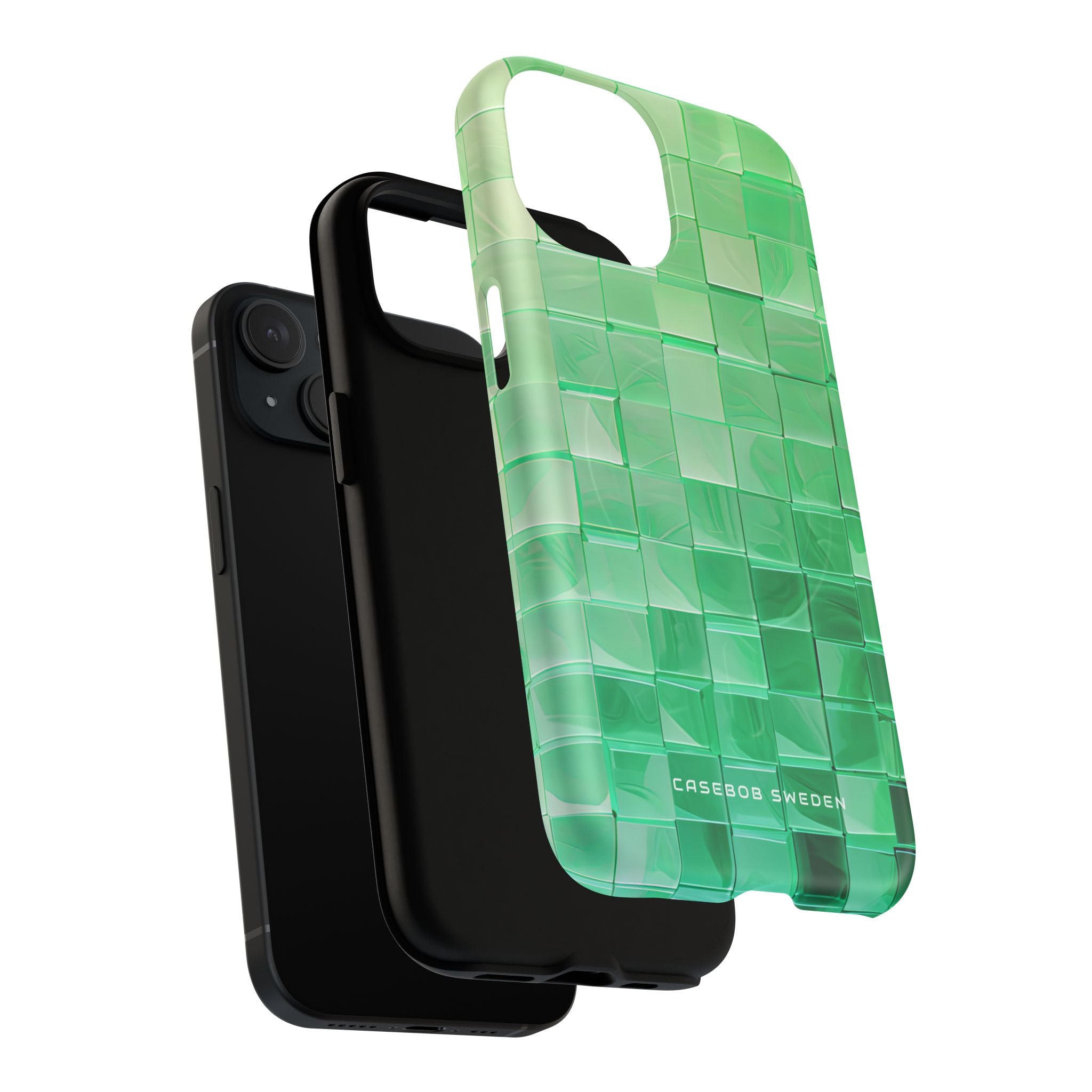 Gradient Verdegrid iPhone 15 | Tough+ Phone Case