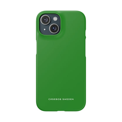 Forest Green iPhone 15 - Slim Phone Case