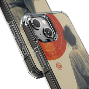 Zen Sun Serenity - Phone Case for iPhone (Clear Impact - Magnetic)