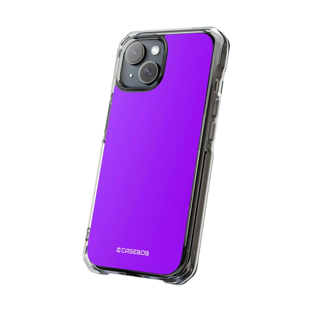 Vivid Violet | Phone Case for iPhone (Clear Impact Case - Magnetic)