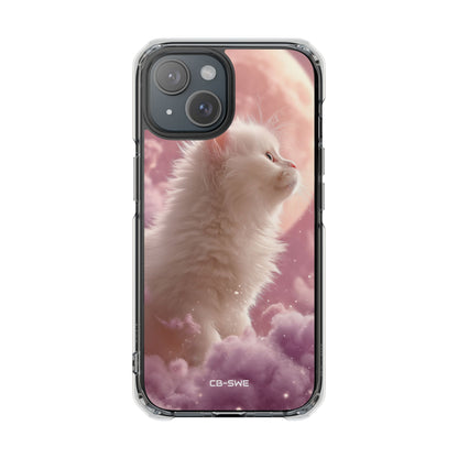 Lunar Cat Soars iPhone Case - Impact
