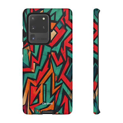 Vivid Geometry Dance - Samsung Case