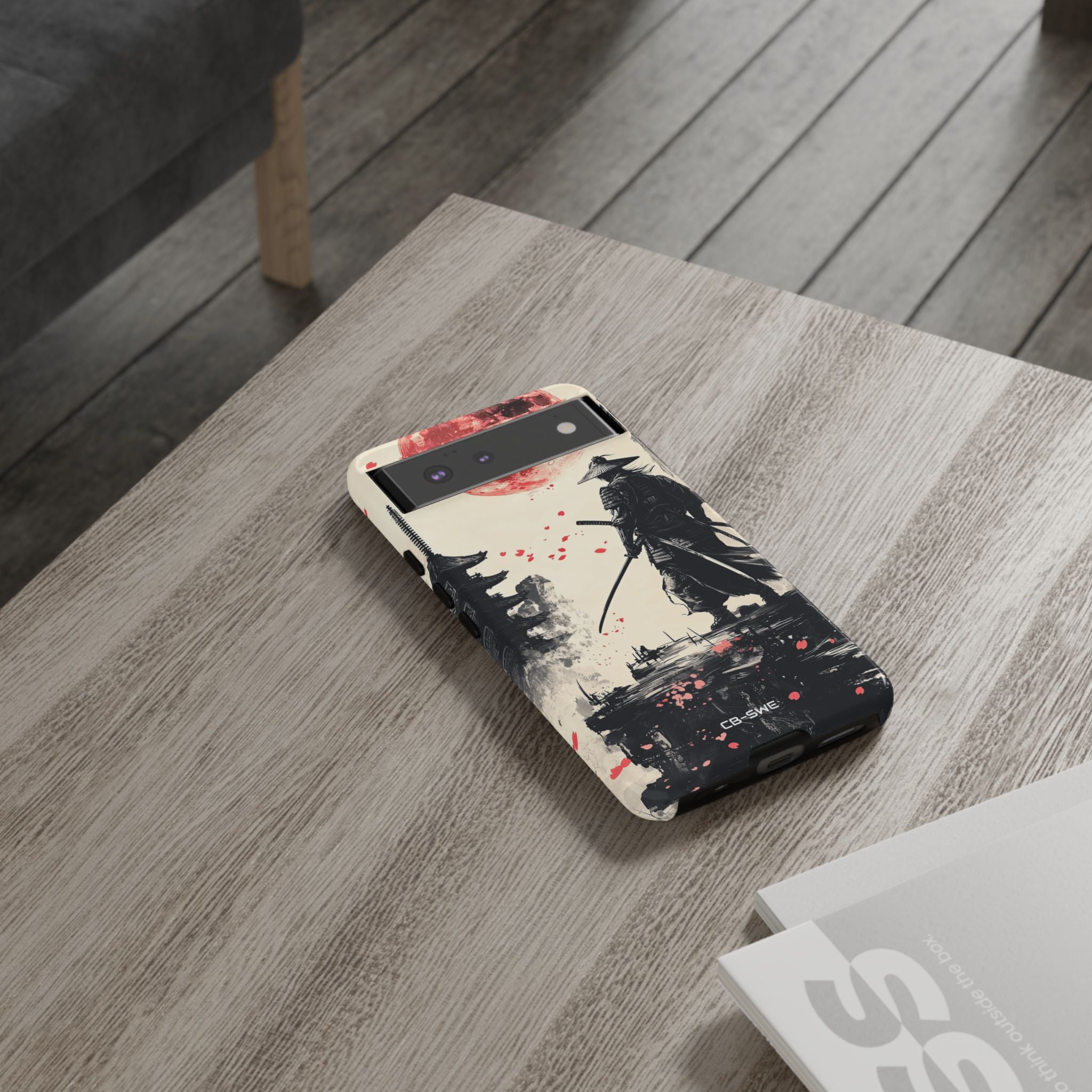 Samurai Gazes Moonward - Google Pixel Case