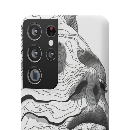 Topographic Serenity | Slim Phone Case for Samsung