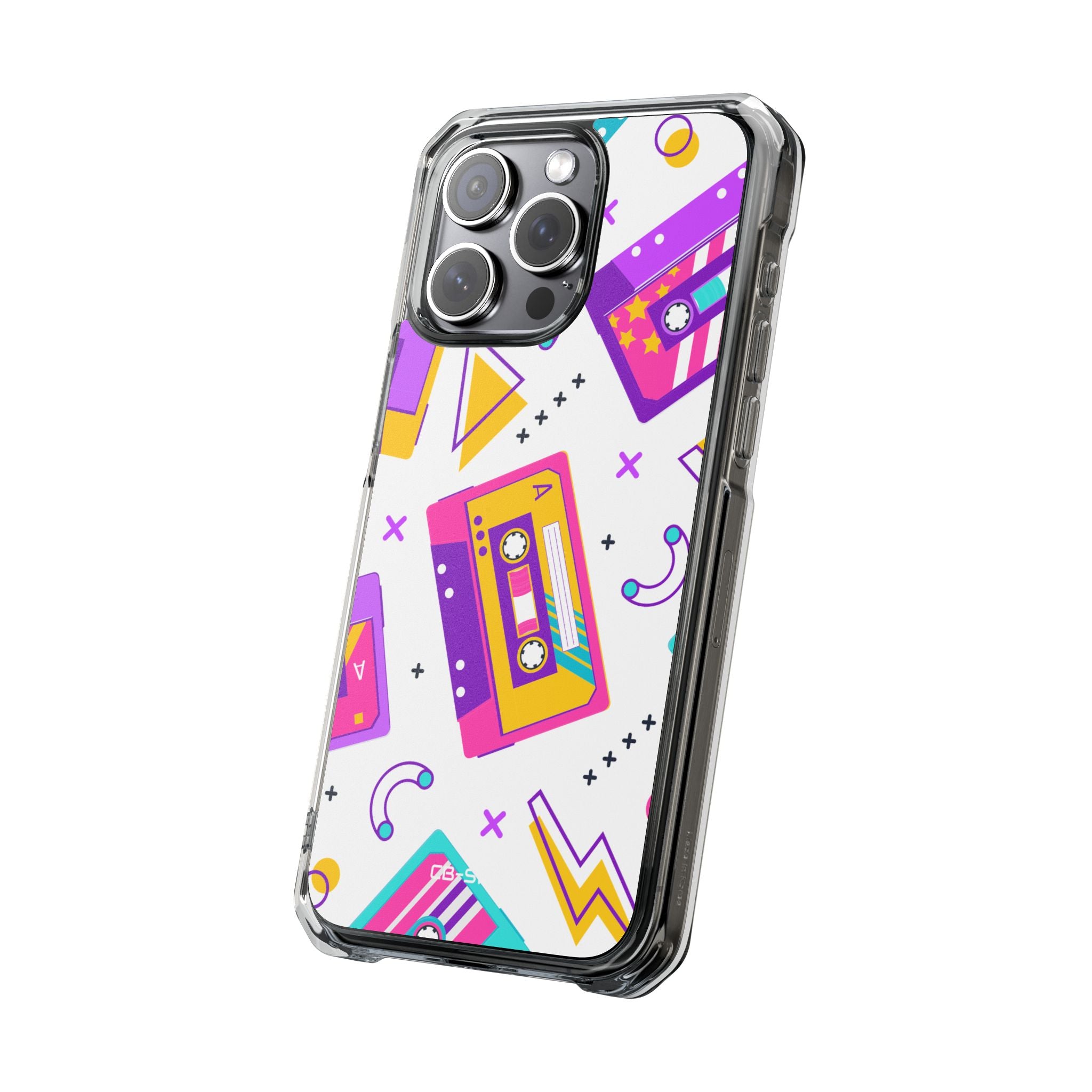 Retro Cassette Chaos iPhone Case - Impact